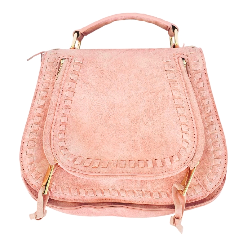 Urban Expressions Pink Crossbody Satchel